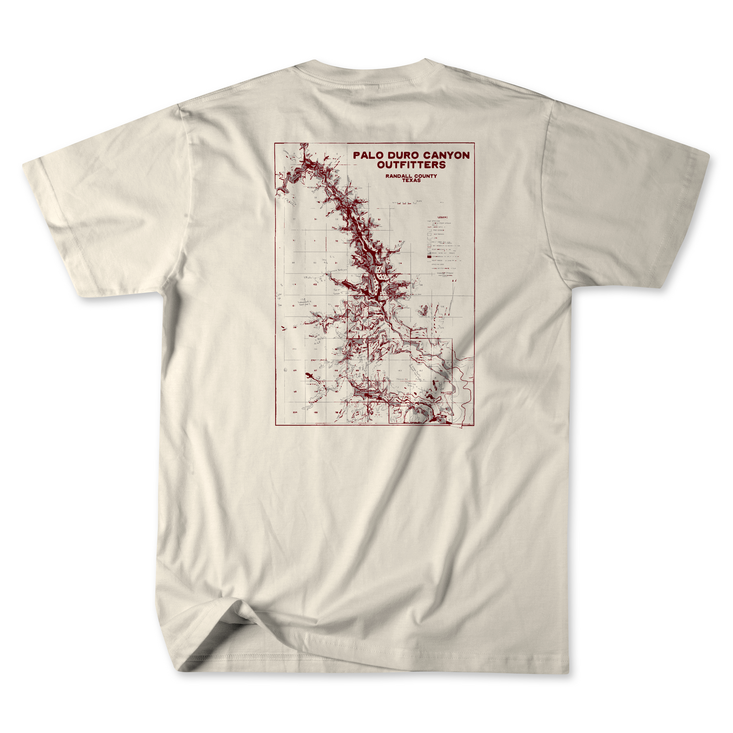Canyon Map Tee